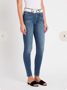 MOTHER The Looker Women's Skinny Jeans - clean sweep